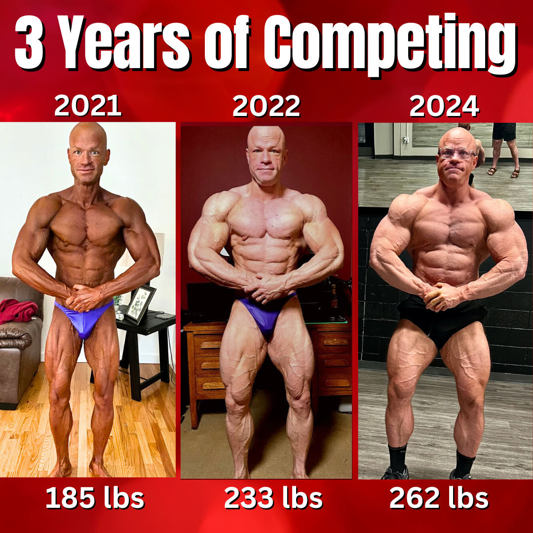 3 Years of Competing — 2021, 2022, 2024
